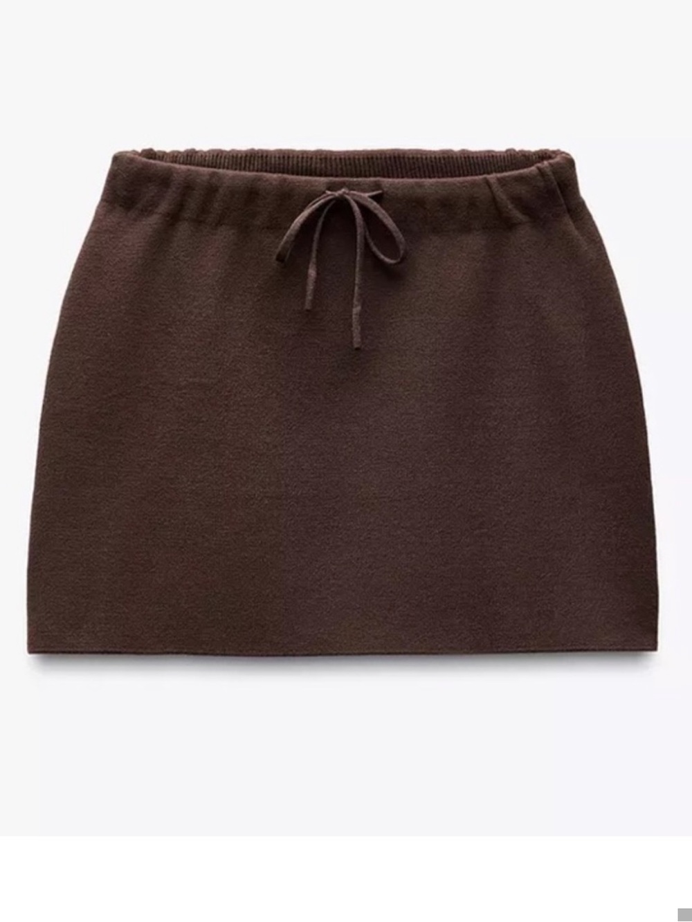 Zara Basic Knit Mini Skirt